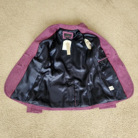 NWT Rare Wool Herringbone SUIT--Hacking Blazer and No. 2 Pencil Skirt - Picture 15 of 16